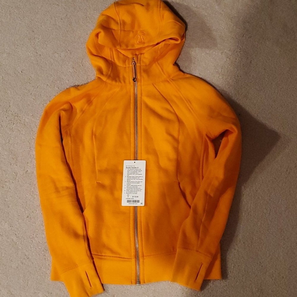 Lululemon Scuba Hoodie Amber 8